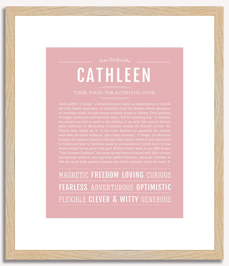 Cathleen | Name Art Print