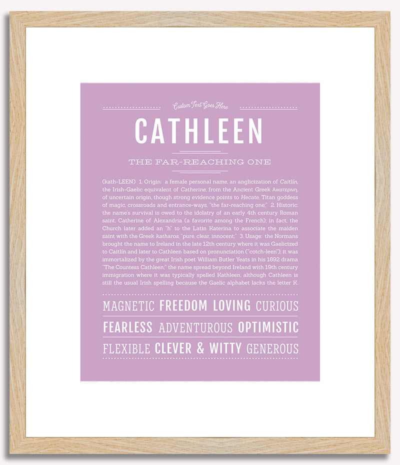 Cathleen | Name Art Print