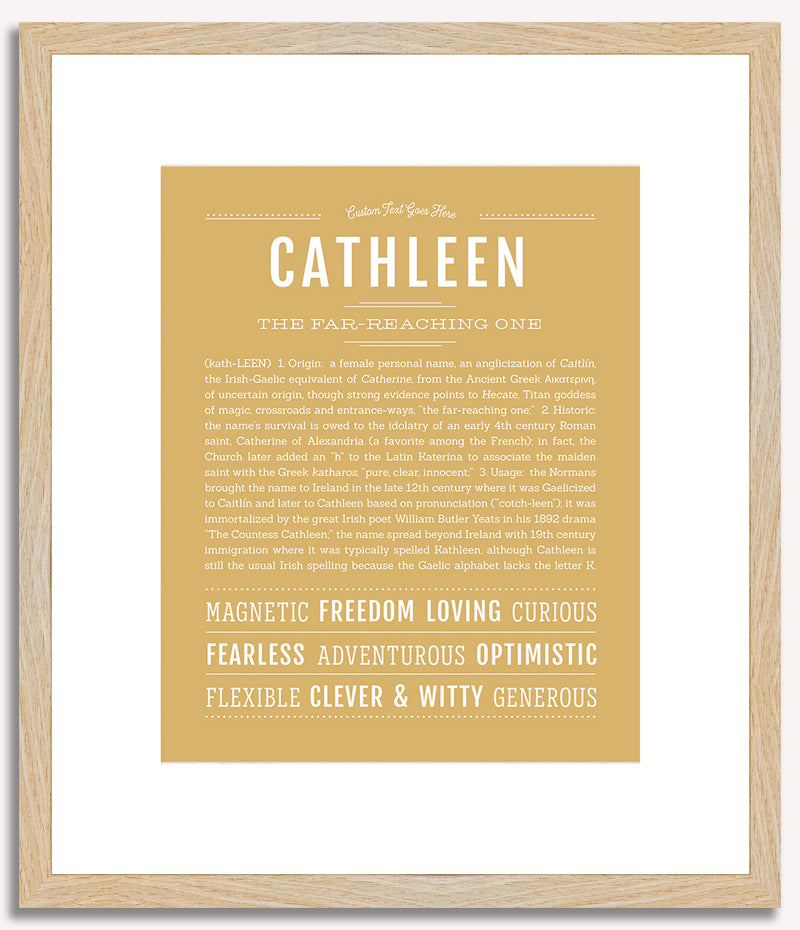 Cathleen | Name Art Print