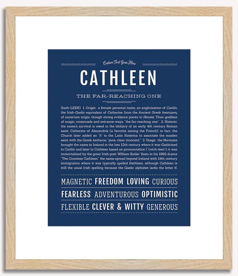 Cathleen | Name Art Print