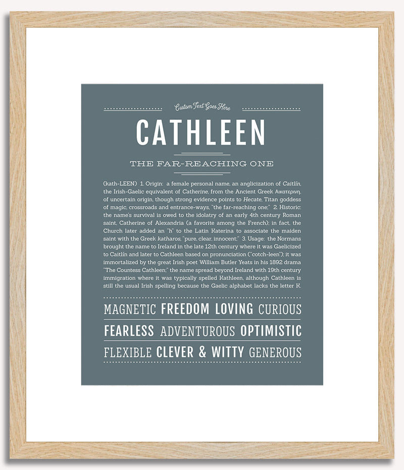 Cathleen | Name Art Print