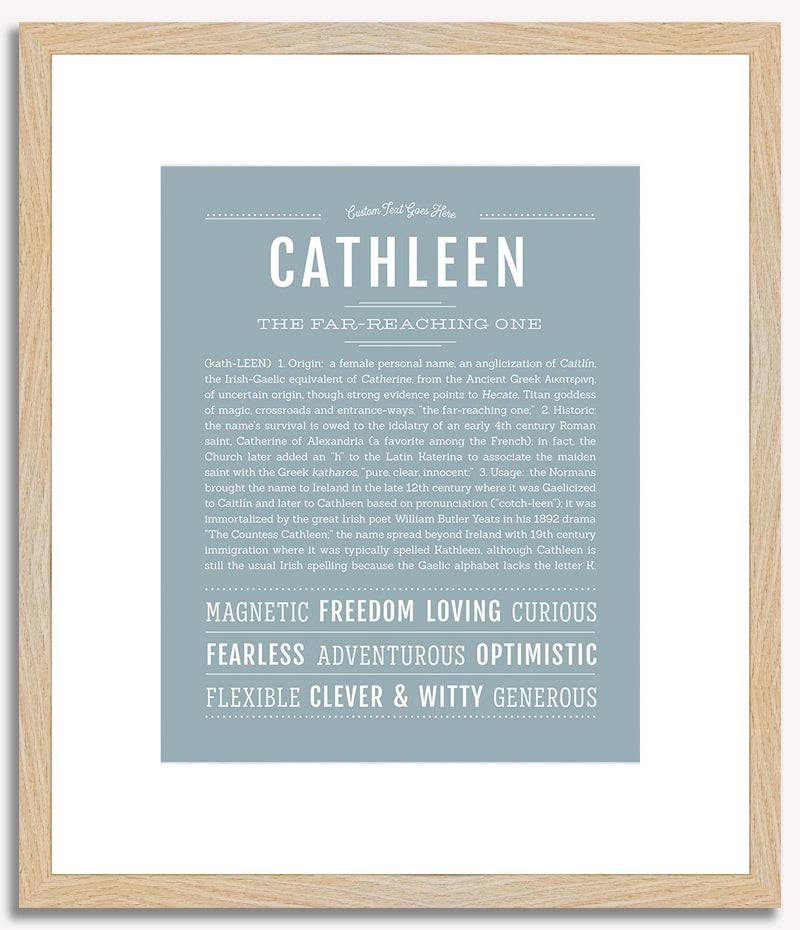 Cathleen | Name Art Print