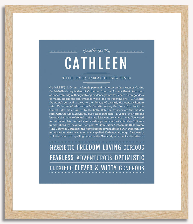 Cathleen | Name Art Print