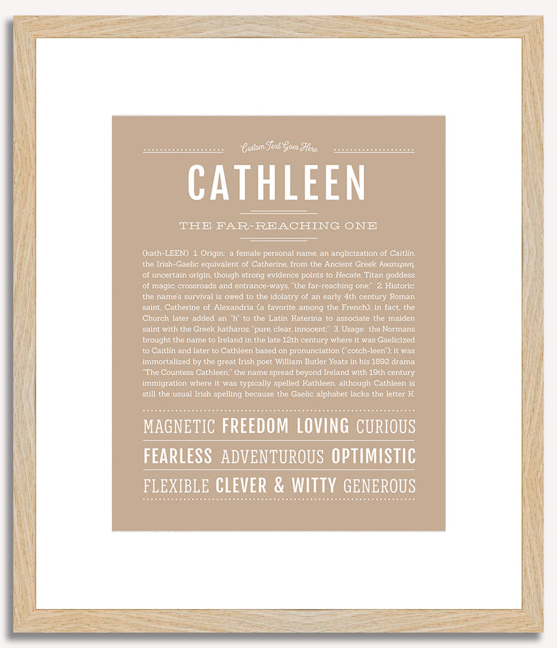 Cathleen | Name Art Print