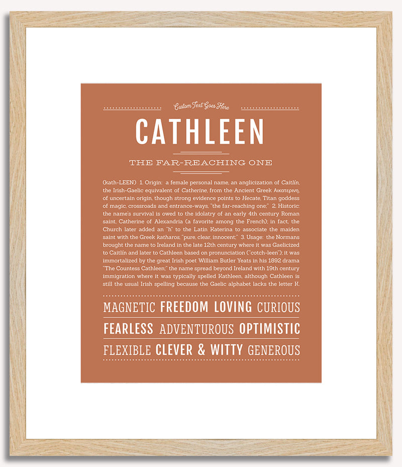 Cathleen | Name Art Print