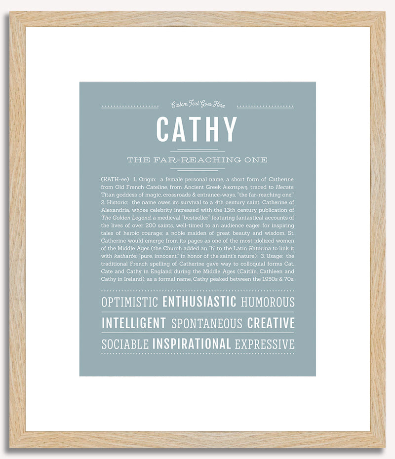 Cathy | Name Art Print