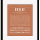 Frame Options | Terra Cotta | Black Frame, Matted