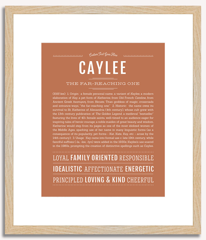 Caylee | Name Art Print