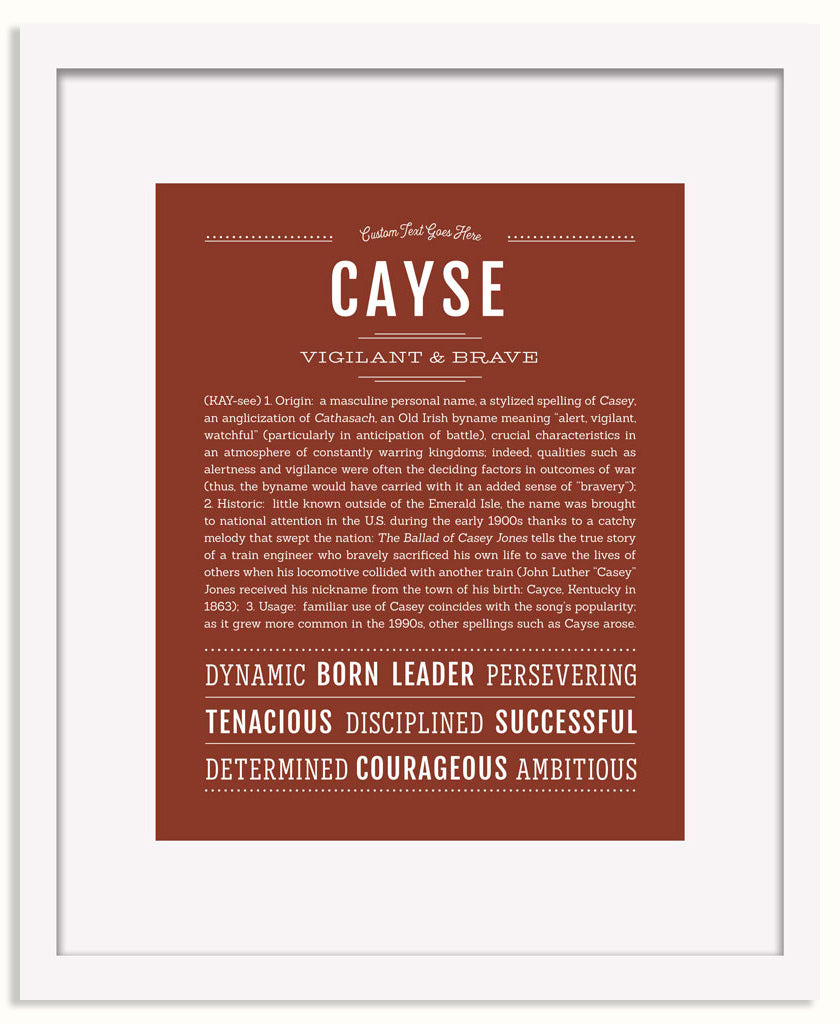 Frame Options | Bordeaux | White Frame, Matted