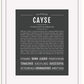 Frame Options | Charcoal Gray | White Frame, Matted