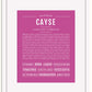 Frame Options | Dark Pink | White Frame, Matted