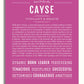 Frame Options | Dark Pink | No Frame