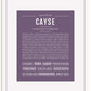 Frame Options | Deep Purple | White Frame, Matted