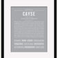 Frame Options | Light Gray | Black Frame, Matted