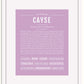 Frame Options | Lilac | White Frame, Matted