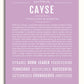 Frame Options | Lilac | No Frame