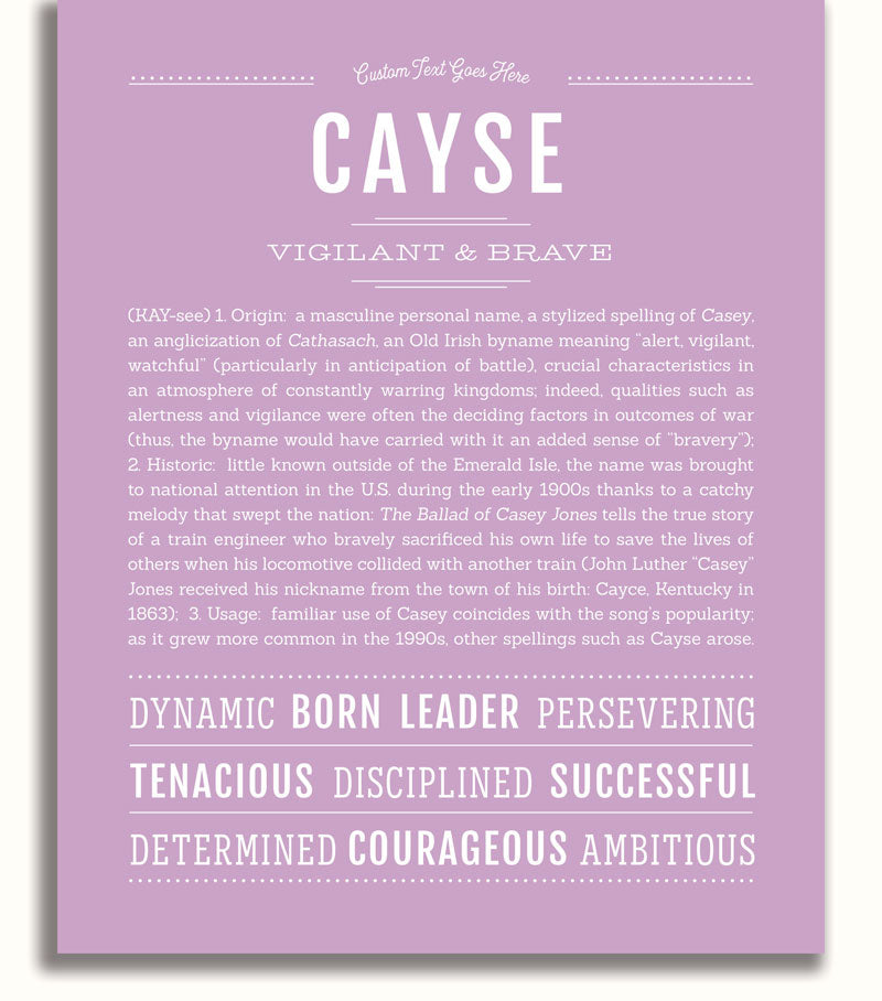 Frame Options | Lilac | No Frame