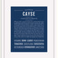 Frame Options | Midnight Blue | White Frame, Matted