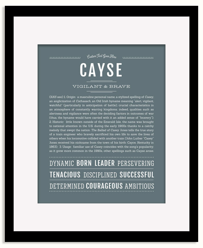 Frame Options | Night Rendezvous | Black Frame, Matted