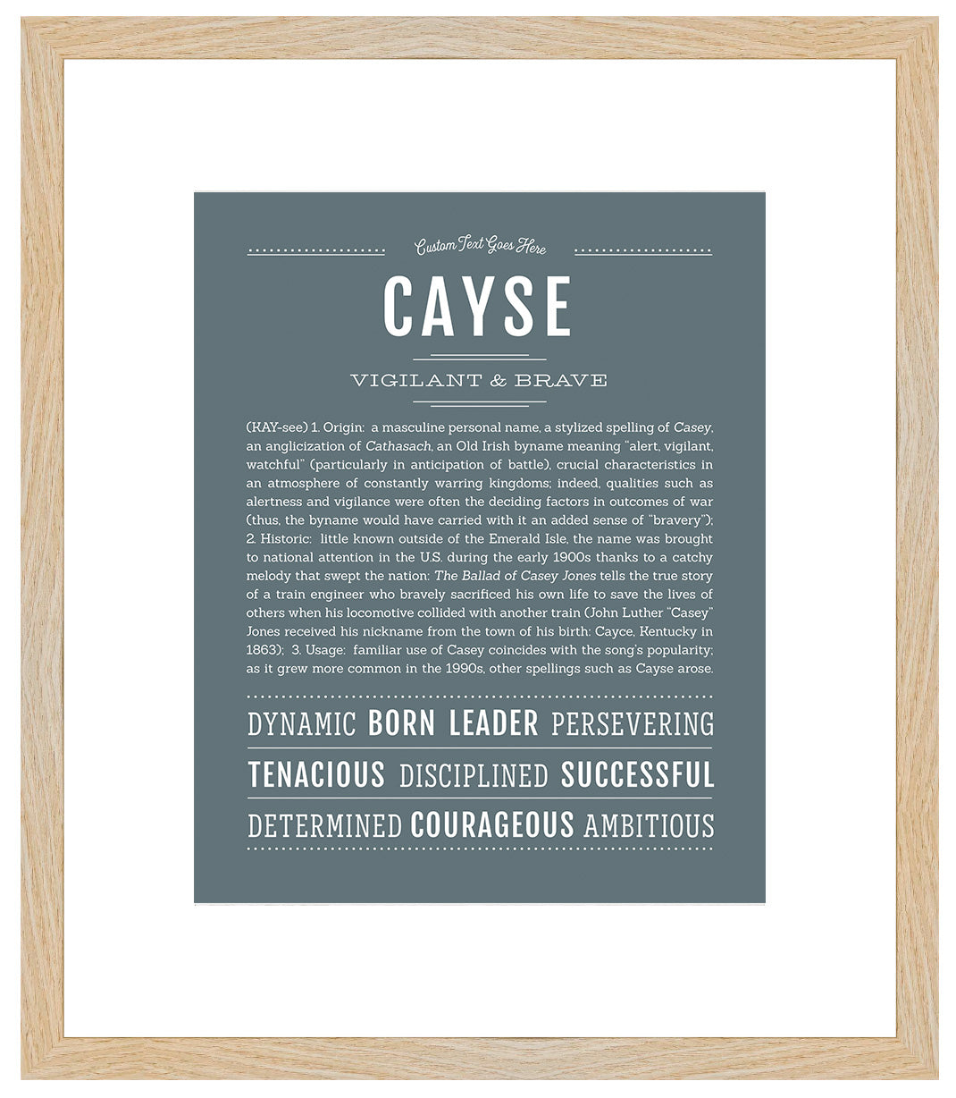 Frame Options | Night Rendezvous | Maple Frame, Matted