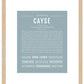 Frame Options | Powder Blue | Maple Frame, Matted