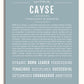 Frame Options | Powder Blue | No Frame