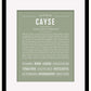 Frame Options | Sage | Black Frame, Matted