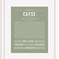 Frame Options | Sage | White Frame, Matted