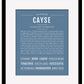 Frame Options | Steele Blue | Black Frame, Matted