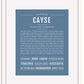 Frame Options | Steele Blue | White Frame, Matted