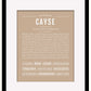 Frame Options | Tan | Black Frame, Matted
