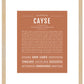 Frame Options | Terra Cotta | Maple Frame, Matted
