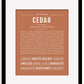 Frame Options | Terra Cotta | Black Frame, Matted