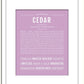 Frame Options | Lilac | White Frame, Matted