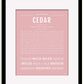 Frame Options | Dusty Rose | Black Frame, Matted