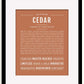 Frame Options | Terra Cotta | Black Frame, Matted