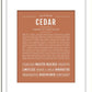 Frame Options | Terra Cotta | White Frame, Matted