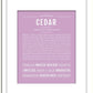 Frame Options | Lilac | White Frame, Matted