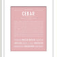 Frame Options | Dusty Rose | White Frame, Matted