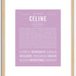 Celine | Name Art Print