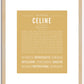 Celine | Name Art Print