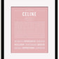 Frame Options | Dusty Rose | Black Frame, Matted