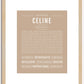 Celine | Name Art Print