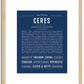 Ceres | Name Art Print