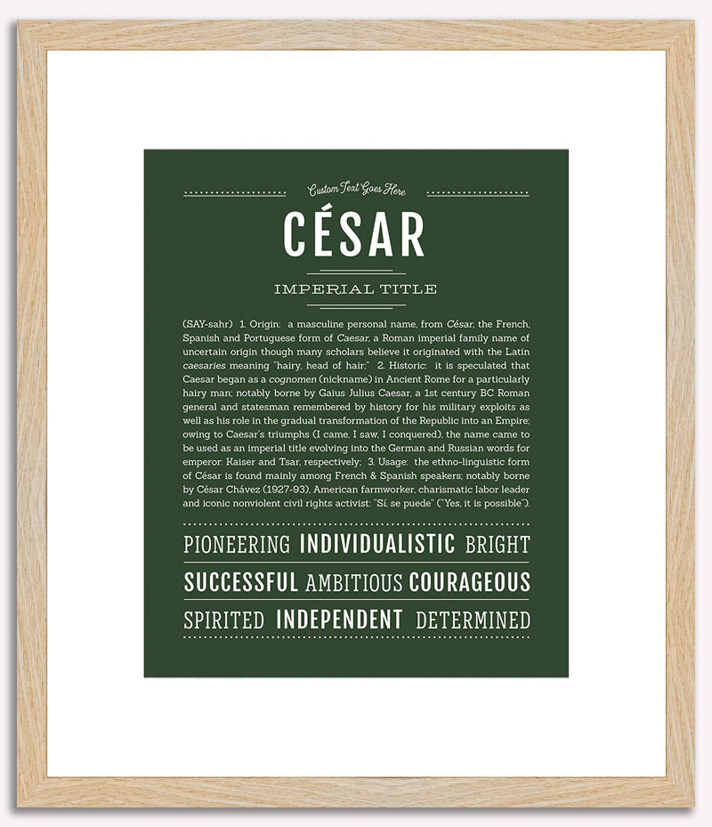 Cesar | Name Art Print