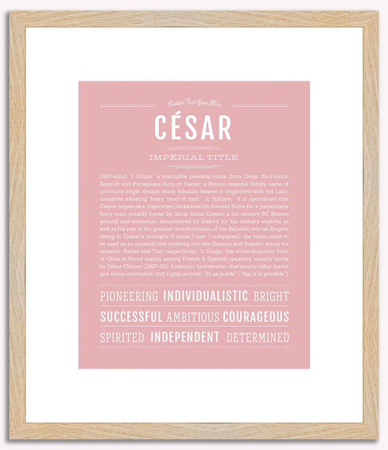 Cesar | Name Art Print