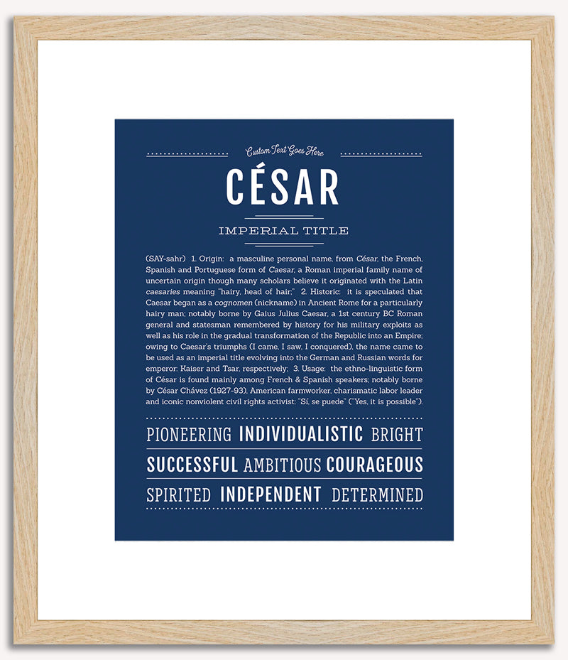 Cesar | Name Art Print