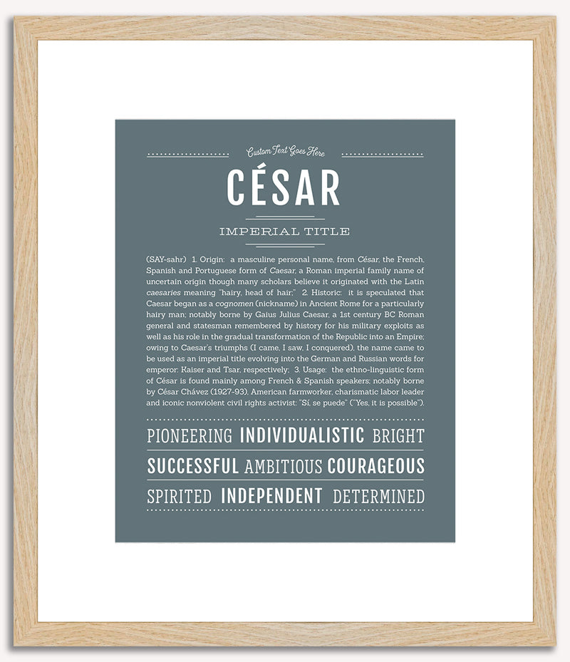 Cesar | Name Art Print