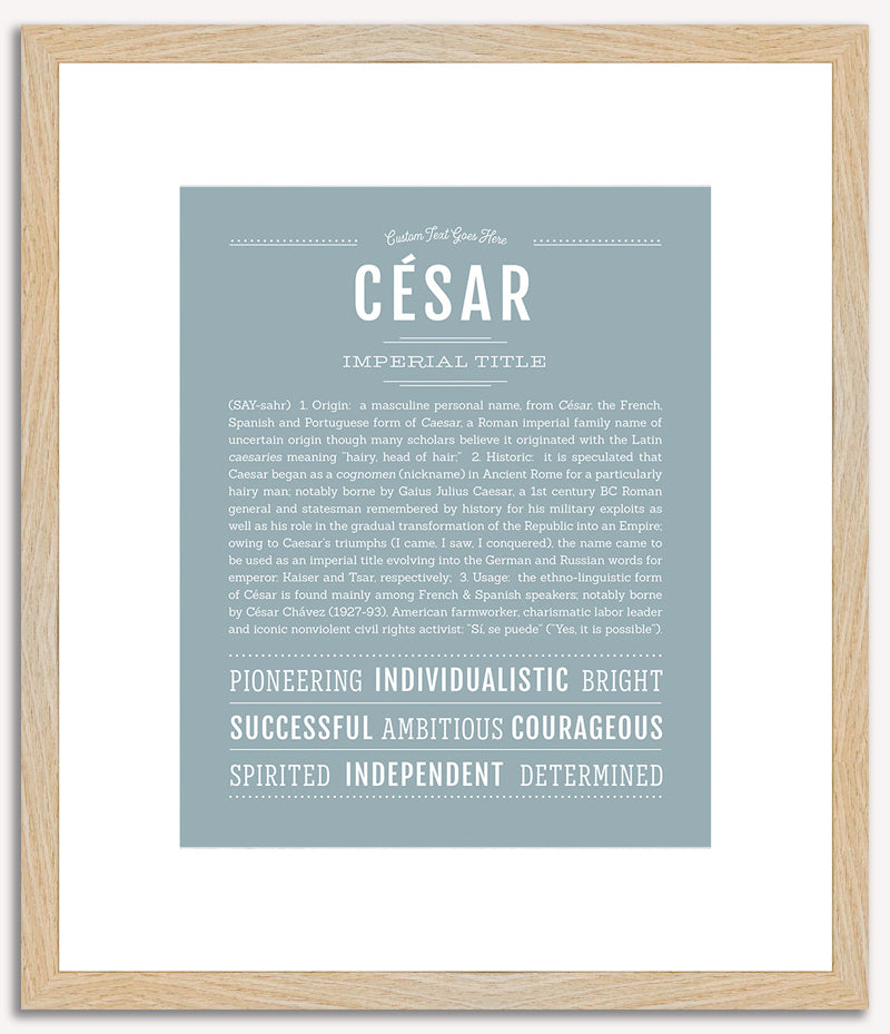 Cesar | Name Art Print