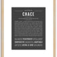 Chace | Name Art Print